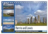 Harris und Lewis - Schottlands Inseln. Die äußeren Hebriden (Tischkalender 2024 DIN A5 quer), CALVENDO Monatskalender