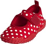 Playshoes Jungen Mädchen Aqua-Schuhe Punkte, Rot (original 900), 20/21 EU