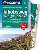 KOMPASS Wanderführer Jakobsweg Portugal Spanien, 60 Touren: mit Extra-Tourenkarte Maßstab 1:50.000, GPX-Daten zum Download
