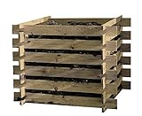 Holz Kompostsilo Bausatz 120x120x70cm