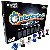 OUTSMARTED! The Live Family Quiz Show Brettspiel, ab 8 Jahren, für 2 bis 24 Spieler (Outsmarted 2023 Edition)