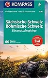 KOMPASS Wanderführer Sächsische Schweiz, Böhmische Schweiz, Elbsandsteingebirge, 60 Touren: mit Extra-Tourenkarte, GPX-Daten zum Download