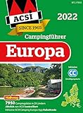 ACSI Campingführer Europa 2022: in 2 Bänden inkl. ACSI CampingCard Ermässigungskarte und ACSI Camping Europa-App Rabattcode (Coverdesign variiert) (Hallwag ACSI Führer)