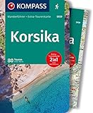 KOMPASS Wanderführer Korsika, 80 Touren: mit Extra-Tourenkarte, GPX-Daten zum Download