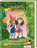 Henriette Huckepack – Puddingzauber im Hexengarten: Kinderbuch ab 7 Jahre für Mädchen und Jungen mit vielen farbigen Bildern - lustig und bezaubernd