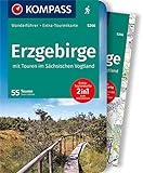 KOMPASS Wanderführer Erzgebirge, 55 Touren: mit Extra-Tourenkarte Maßstab 1:50.000, GPX-Daten zum Download