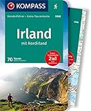 KOMPASS Wanderführer 5988 Irland mit Nordirland: Wanderführer mit Extra-Tourenkarte 1:50000, 70 Touren, GPX-Daten zum Download.